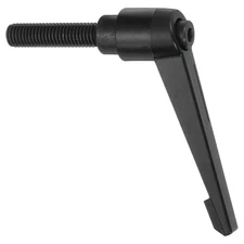 Clamping Lever Handles, M10 x 40mm Male Thread Knobs Handle, Black