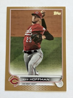 2022 Topps Series 2 Gold Parallel #553 Jeff Hoffman 0397/2022 Cincinnati Reds