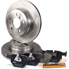 BREMSSCHEIBEN BELÜFTET Ø320 + BREMSBELÄGE HINTEN FÜR BMW X5 E70 F15 X6 E71 F16