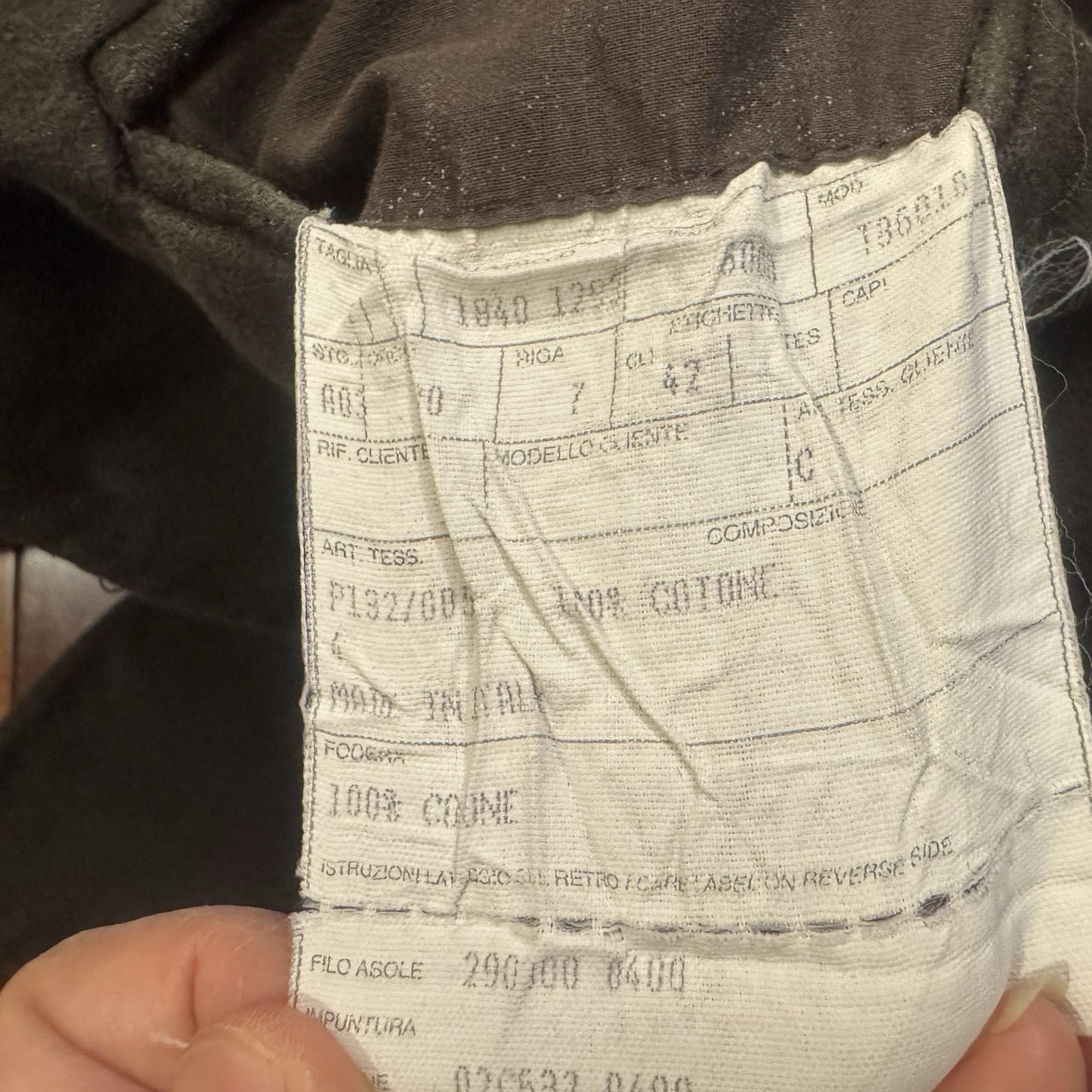 Boglioli Italy Patchwork Narrative Jacket Size:M … - image 10