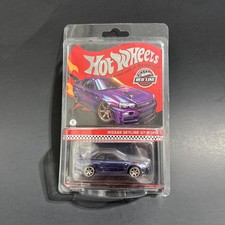 Rlc Hot Wheels Nissan Skyline Gt-r R34 Midnight Purple