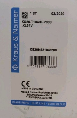 Kraus & Naimer - Reparaturschalter - KG20.T103/40.KL51V Kraus & Naimer - Reparaturschalter - KG20.T103/40.KL51V