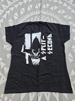 A Split Second T-Shirt Merch EBM Elektro Music 90s Selten Rar Gr. XL Damen Ladie