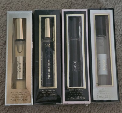 Victoria's Secret  EDP Lot of 4  CremeCloud Bombshell Glamour VS Night CandyNoir