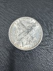 1898 P MORGAN SILVER DOLLAR ALMOST UNCIRCULTED AU 90% US Coin CARBON X Philly — photo 1