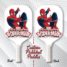 Spiderman Pickleball Paddle Marvel Gift Custom Paddle for Fans