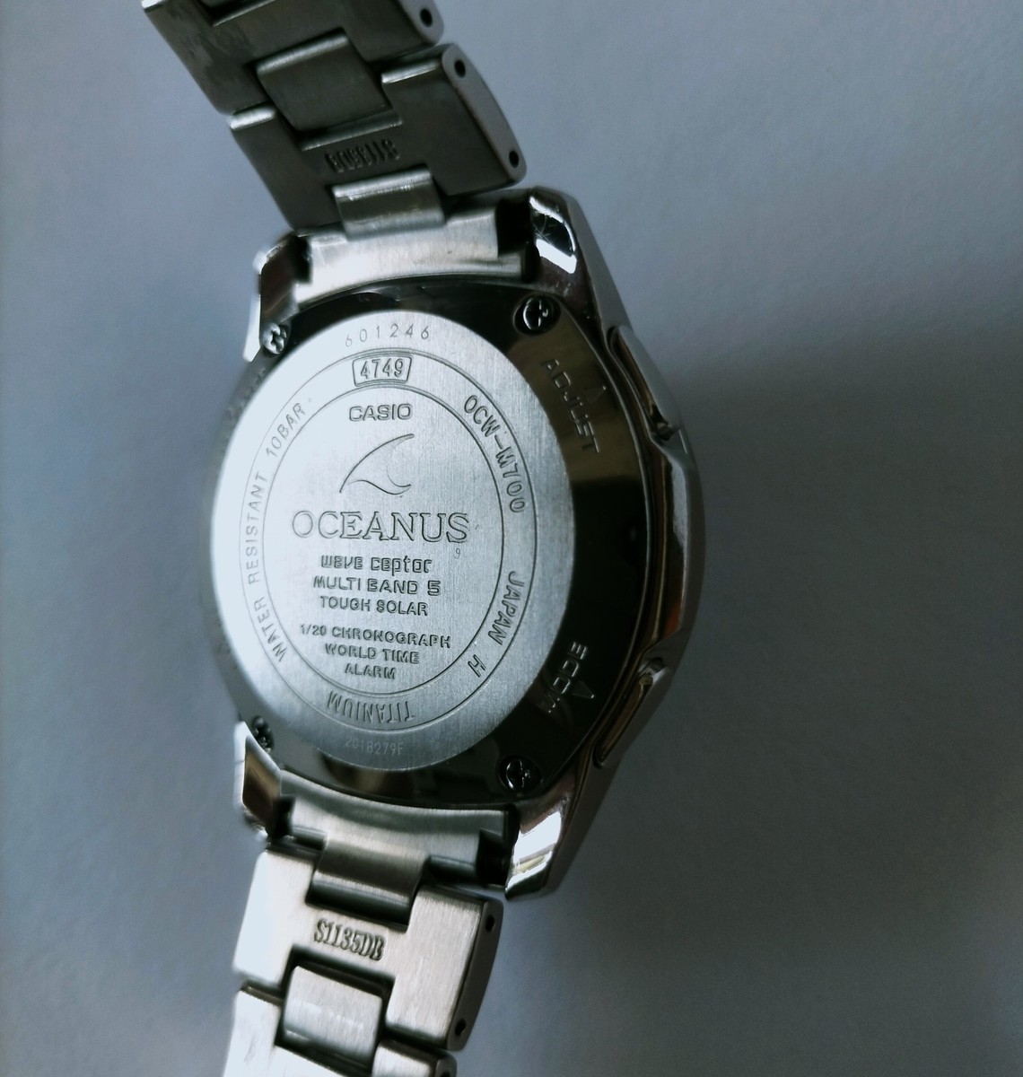 Casio Oceanus OCW-M700TDJ-1AJF Titanium Tough Solar Multiband 5