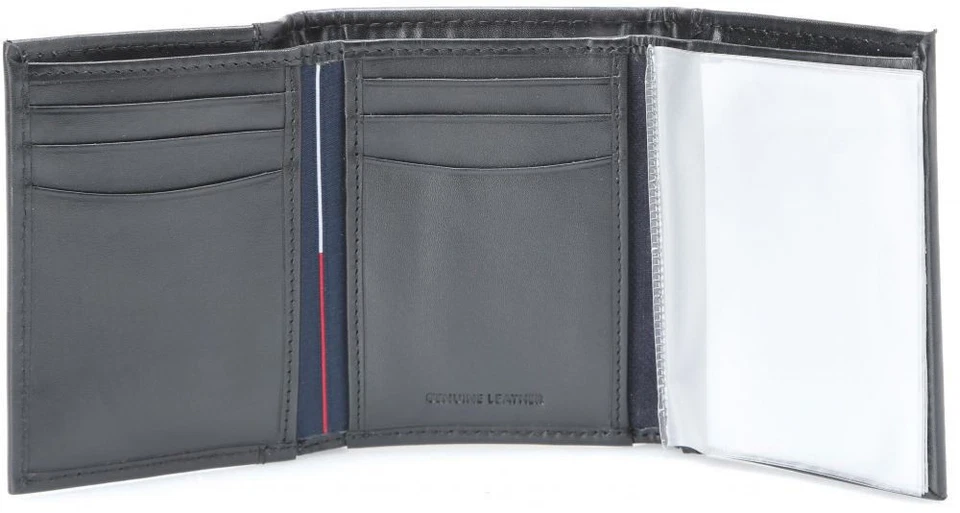 Tommy Hilfiger Hombre Cuero Premium Tarjeta de Crédito Identificación Billetera Triple 31TL11X033 Foto 4 de 4