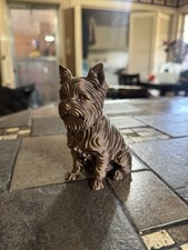 Yorkshire Terrier Bronze Decorative Sculpture