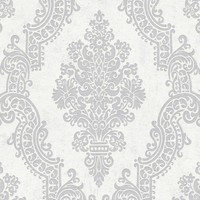 Vliestapete Barocktapete Weiß 397655 Mustertapete Pure Elegance