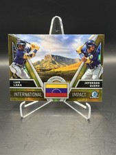2024 Bowman Chrome - International Impact Jeferson Quero, Luis Lara #II-9 (RC)