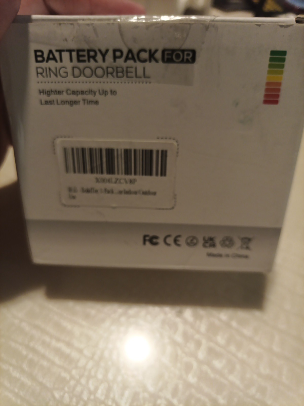 RING VIDEO DOORBELL Ver 2/3/4 QUICK RELEASE 3 RECHARGEABLE BATTERIES AND CHARGER