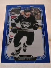 2025-26 O-Pee-Chee Hockey Warren Foegele # 97 BLUE BORDER