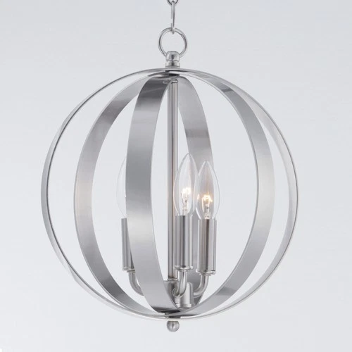 Maxim 10030 Provident 3 Light 12"W Taper Candle Pendant - Picture 2 of 14