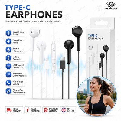 Typ C Kopfhörer kabelgebunden Samsung Galaxy S23 S22 Ultra S21 USB C Headphones Earbuds