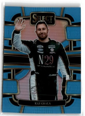 Prizm 2024 Panini Select #33 Kaz Grala Light Blue Prizms 114/199