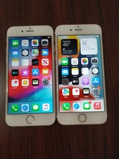 Lot of 2 Apple iPhone 6s and 6 64GB AT T/ Verizon Battery Health: 94 84 
