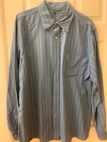 Lot of 4 Button Front Shirts Button Down Shirts Long Sleeve Mens Size XL - Picture 3 of 8