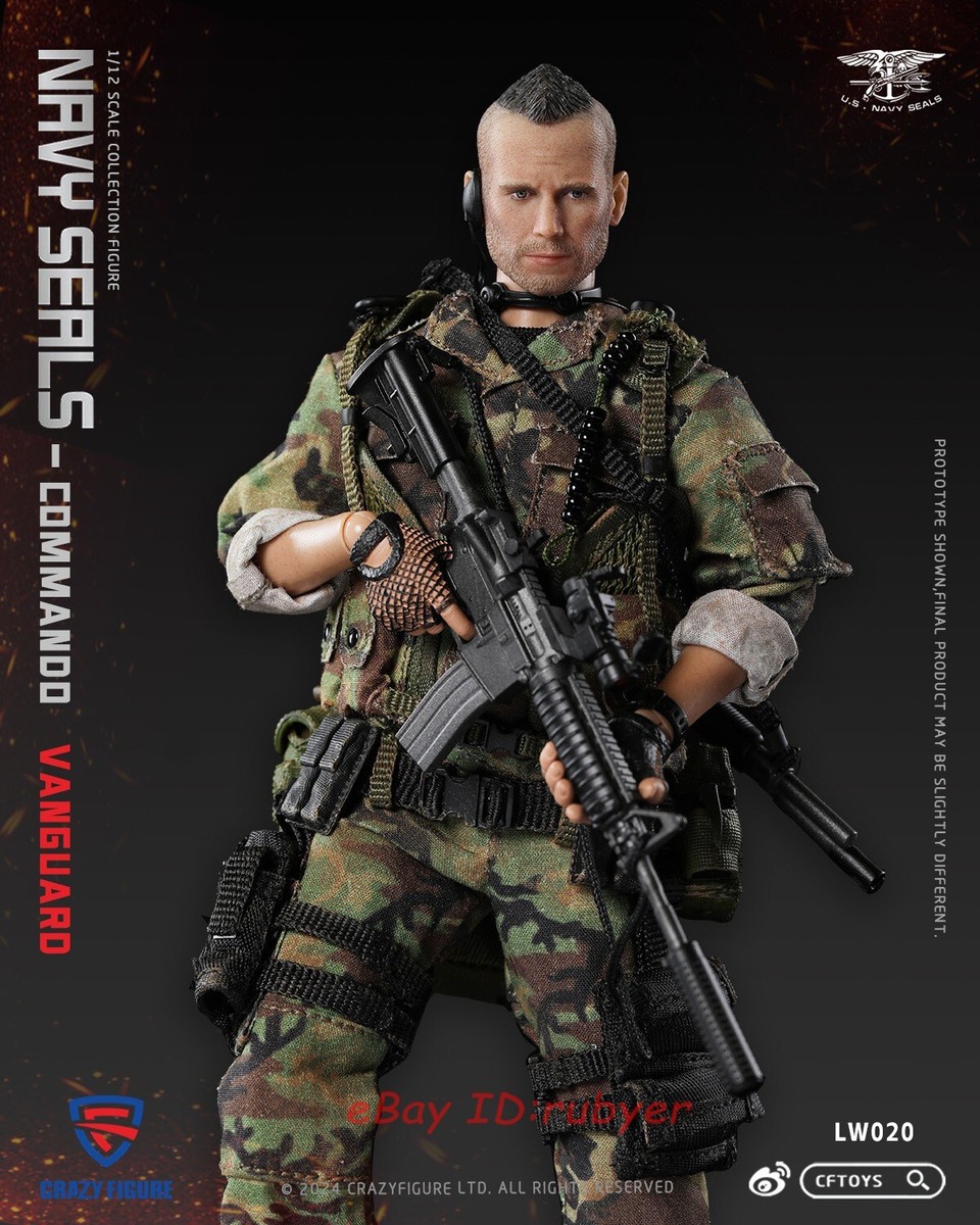 Crazy Figure LW020 Navy SEAL Assault Team Pointman 1/12 Action