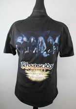 Rhapsody Of Fire Shirt Original Chaos To Eternity World Tour XL Circa. 2012