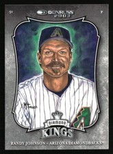 2003 Donruss Diamond Kings #10 Randy Johnson BASEBALL Card