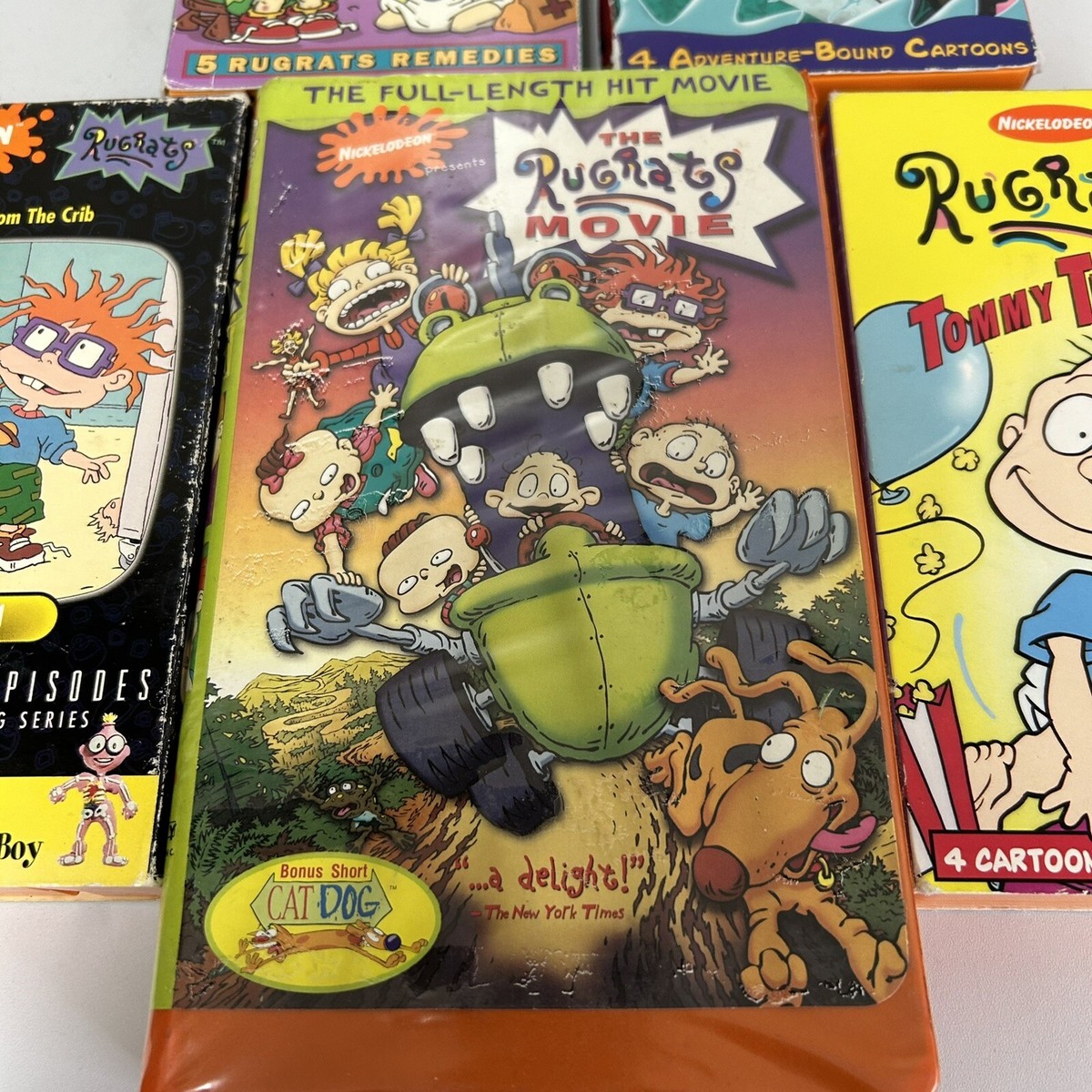 RUGRATS Nickelodeon VHS lot of 5 Movies Paramount Viacom