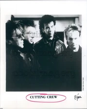 1989 1980s Band Cutting Crew Just Died in Your Arms Nick Van Eede Press Photo