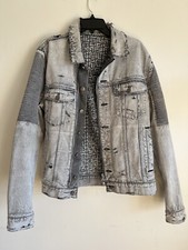 BALMAIN Men s Distressed Denim Jacket