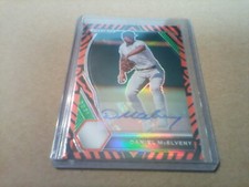 2021 Panini Prizm Draft AUTOGRAPH Prizm REFRACTOR Parallel 24/25 DANIEL MCELVENY