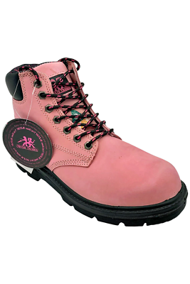 Csa Approved Pink Women's Composite Toe Work Shoes Moxie