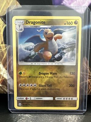 dragonite pokemon card ebay Pokemon Sun & Moon Base Set Dragonite #96