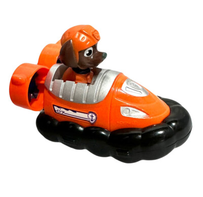Paw Patrol Rescue Racers Zuma Orange Pup Rescue Boat Vehicle Toy Hovercraft