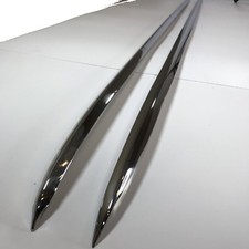 Pair 2 Front Fender Stainless Trim Molding Strip For 1949-1950 Chevrolet Car