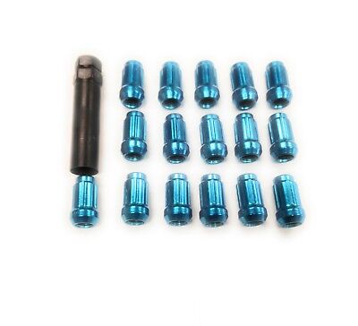 Polaris RZR 1000 12x1.5 1215 Blue Lug Nuts 12mm x 1.5 w// Socket Set of 16
