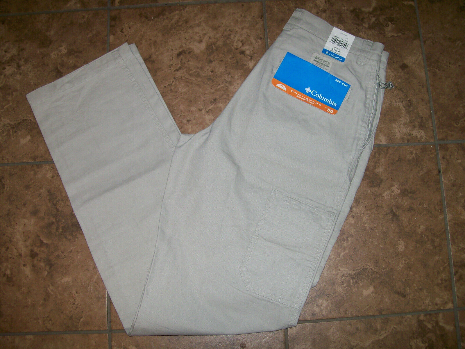 Columbia Mens Sz 30 X 32 Cool Creek Pants Beige Omni Shield Nylon Style Am8626 For Sale Online Ebay