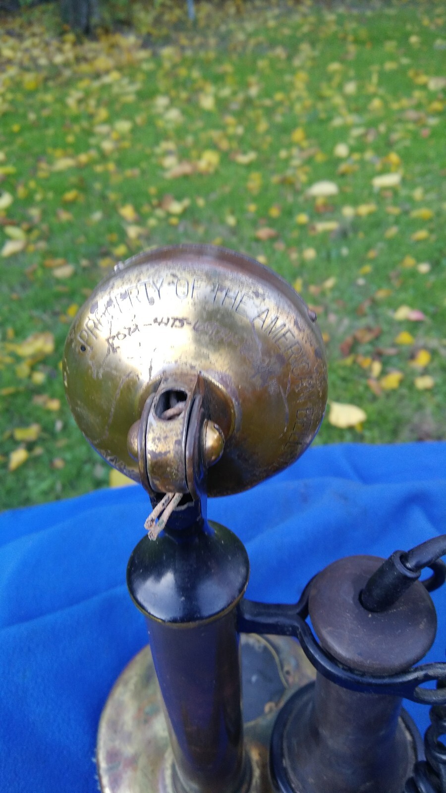 VINTAGE CANDLESTICK TELEPHONE PARTS NOT WORKING ONLY AS IS eBay