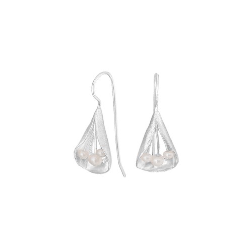 Ross-Simons 12-13mm Cultured Baroque Pearl Drop Earrings In Sterling Silver, Women's, Adult - Foto 3