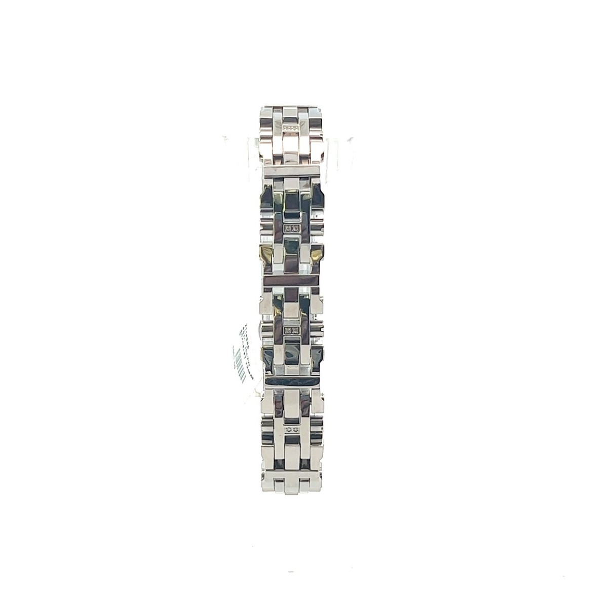 Black & Blue Jewelry Co. 14mm Stainless Steel Natural Diamond 