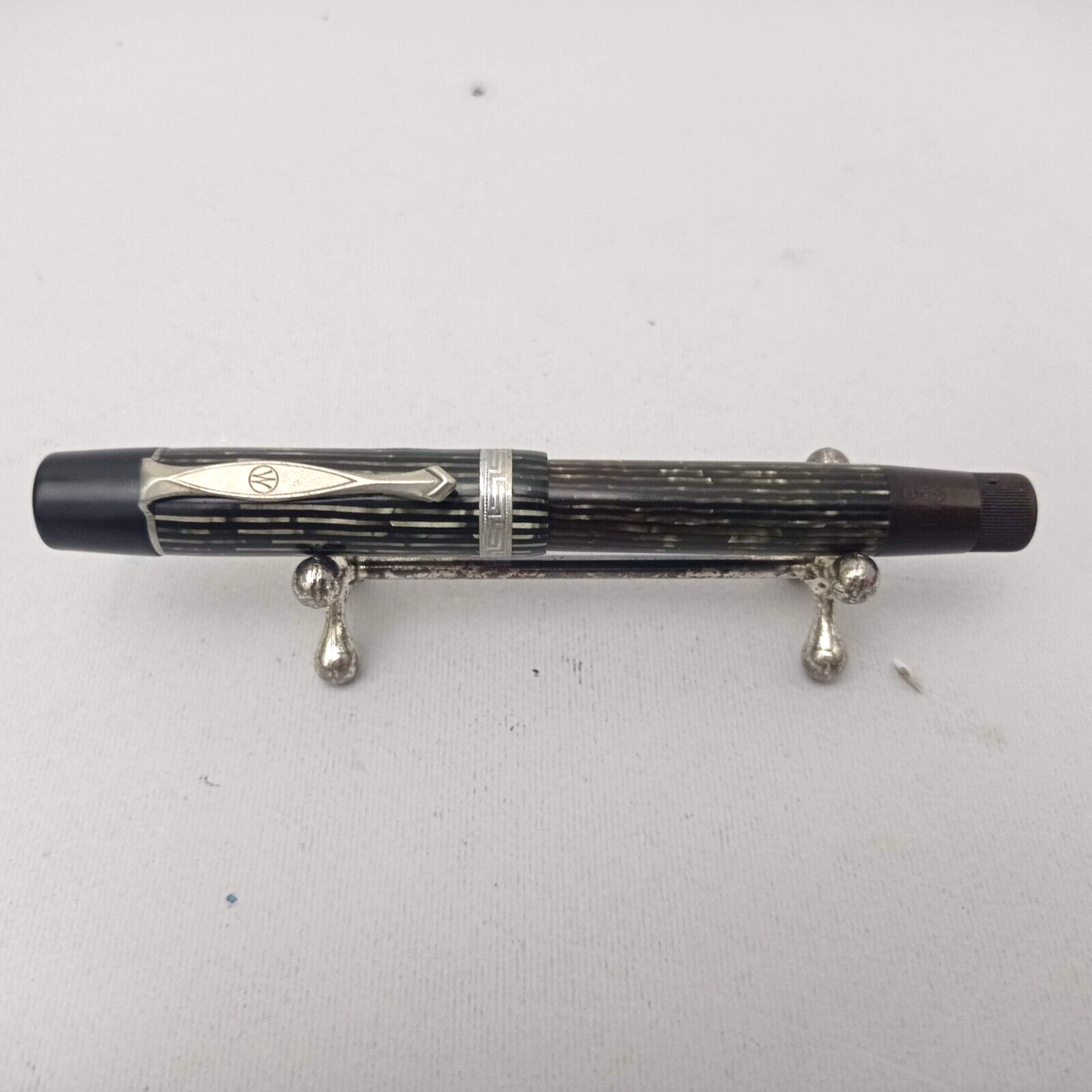 Matador Express 814 Celulloid Piston Fountain Pen SS F Nib Vintage