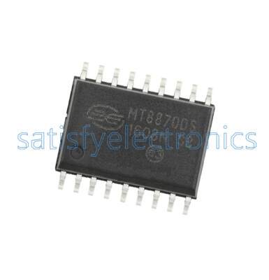 2PCS DTMF DECODER RECEIVER IC ZARLINK SOP-18 MT8870DS MT8870DS1 MT8870DSR1 NEW