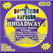 Party Tyme Karaoke - Broadway Vol. 1 by