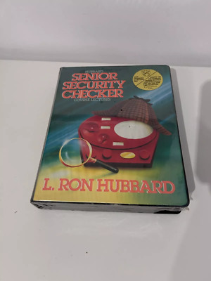 L Ron Hubbard Vorlesungen Sozialversicherungsprüfer Kurs Bänder SELTEN Scientology