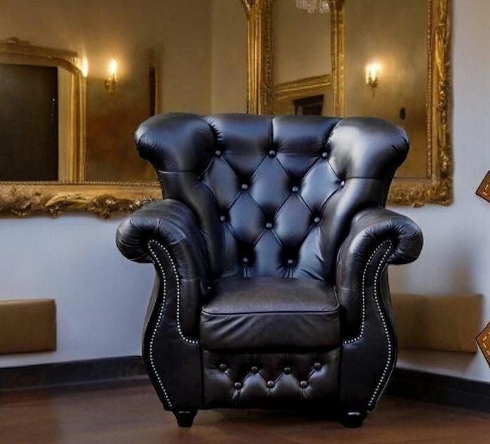 Chesterfield Shakespeare Premium E1000 Luxus Leder - Bild 3 von 4