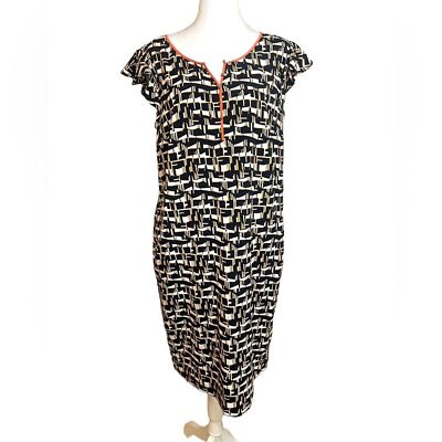 Un Jour Ailleurs French Made Midi Dress Size 10 EUC