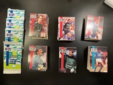 1990/91 Pro Set Soccer Starter Set Lot 302 Different Cards, No Dups Sealed Packs