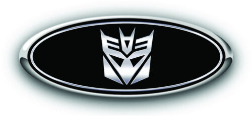 Ford Ranger 1995-2000 Grille Transformers B/C "Decepticon" Overlay Emblem Decal - Picture 1 of 1