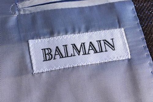 Balmain Wool Classic Chaqueta Blazer a cuadros talla L / UK42 / EU52 / IT52 - Imagen 7 de 8