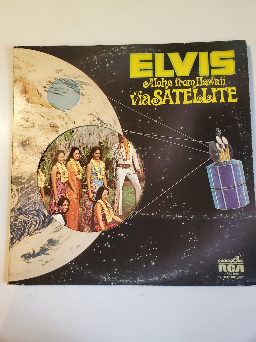 Elvis - Aloha From Hawaii Via Satellite1972 RCA Record 2-LP