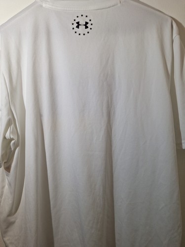 Men's 2XL Under Armour Mens Heatgear Protect This House I Will White T-Shirt - Picture 7 of 9