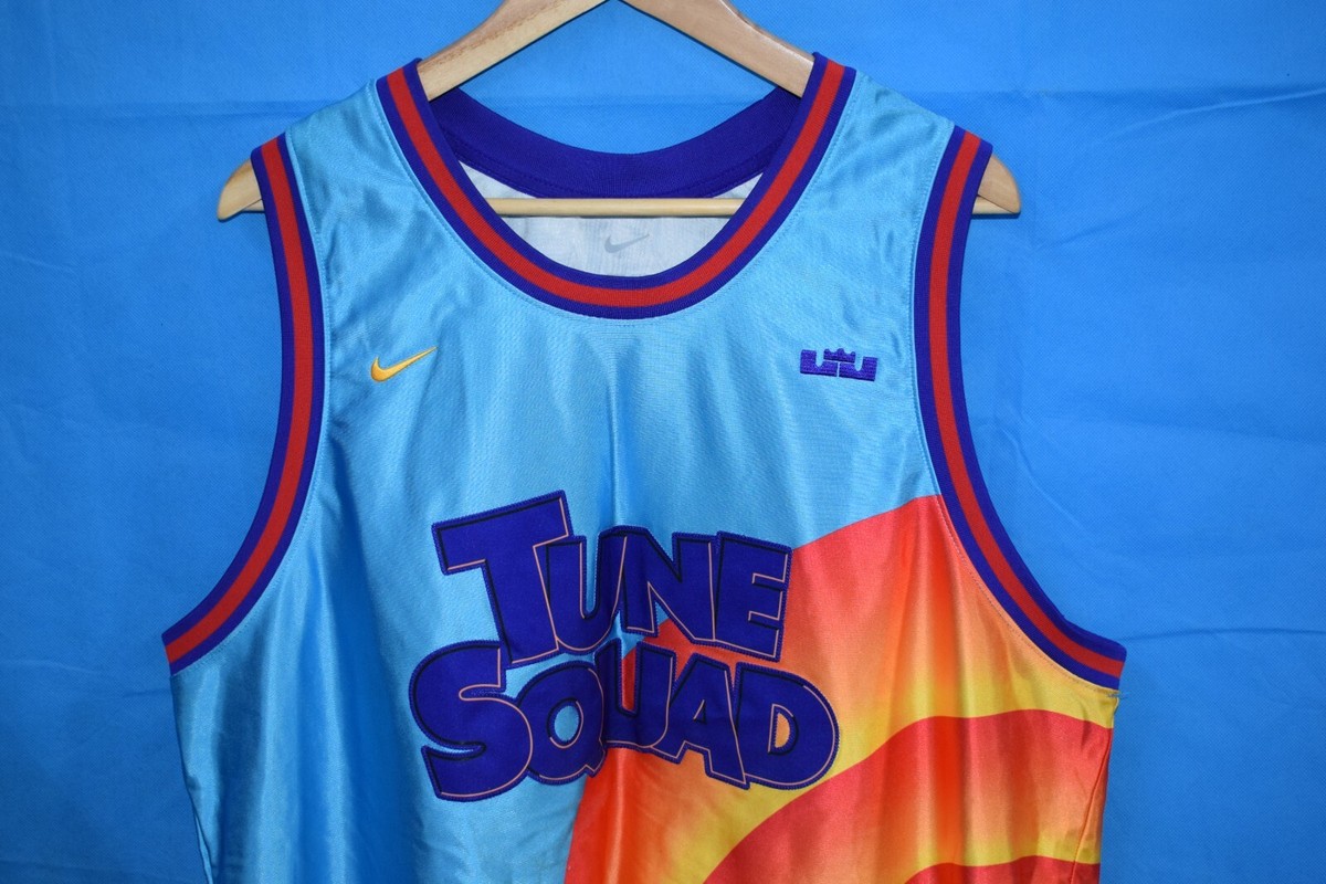 Tune Squad Lebron James Jersey #6 Space Jam Mens Size Large XL